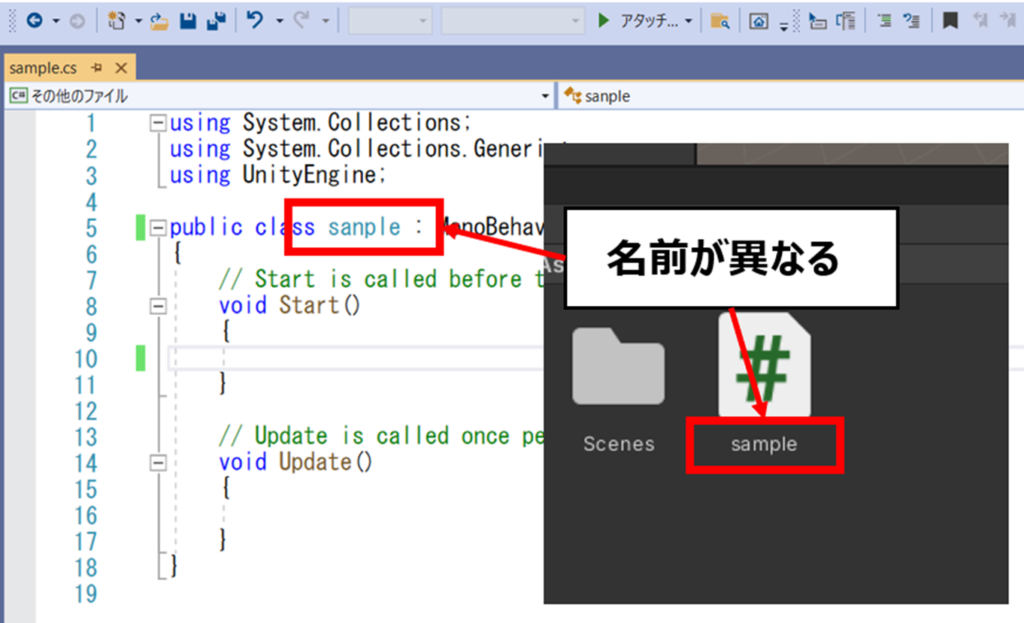 エラー表示中